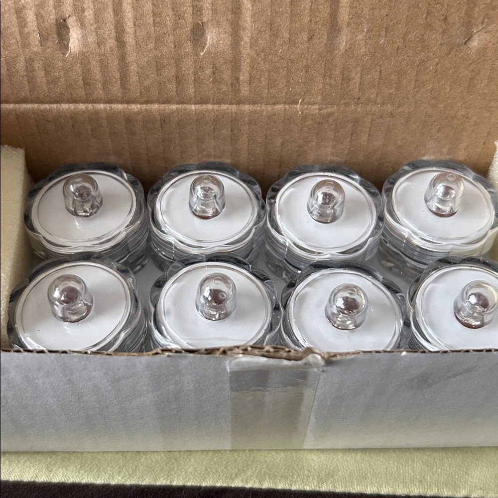 Elegant White Tealight Candle Holders